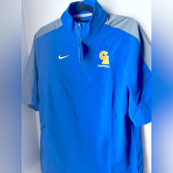 Nike Blue/Gray Dri-Fit Pullover/ NEW with Tags/ Size Men’s Small - Picture 8 of 9